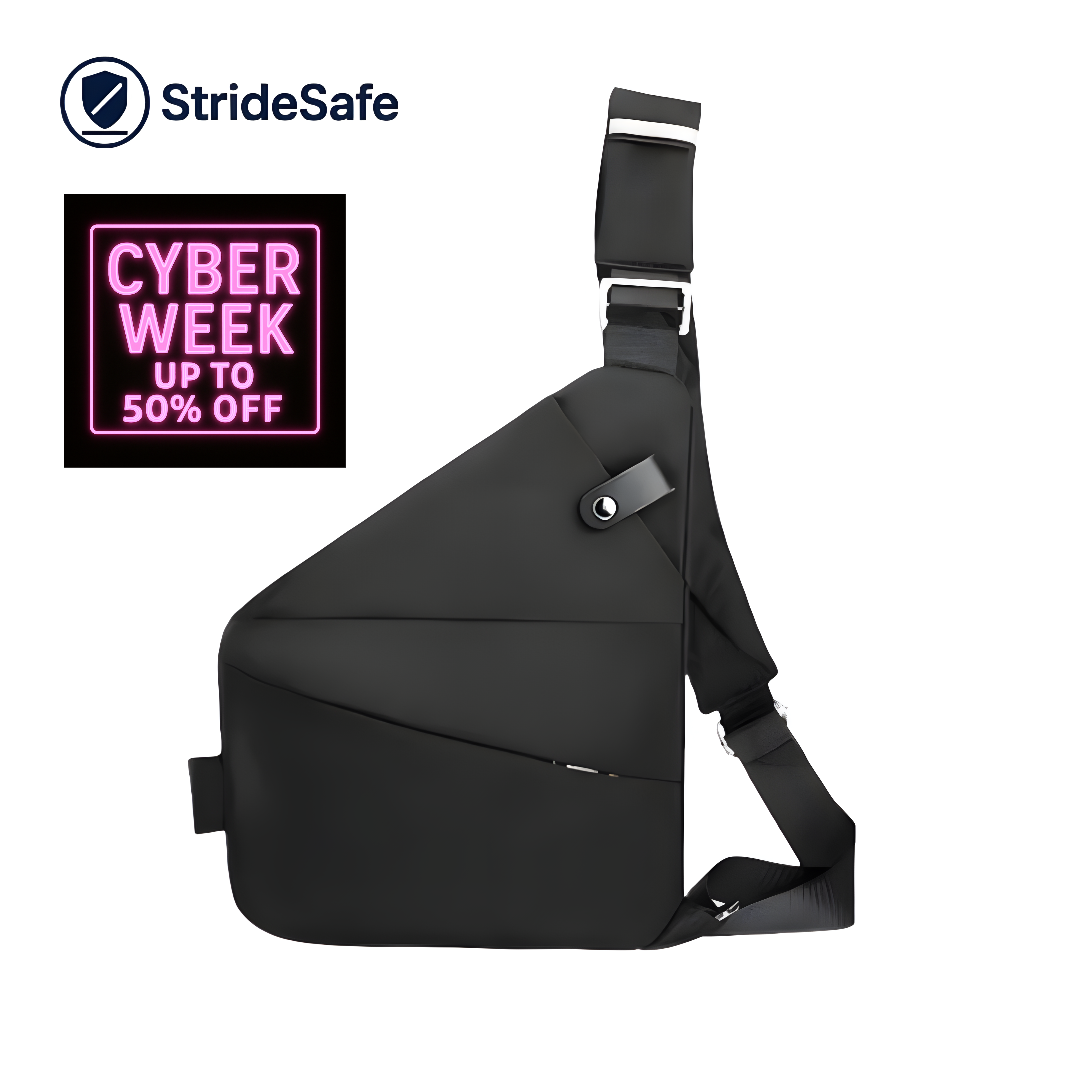 StrideSafe™ tyverisikret skulderveske