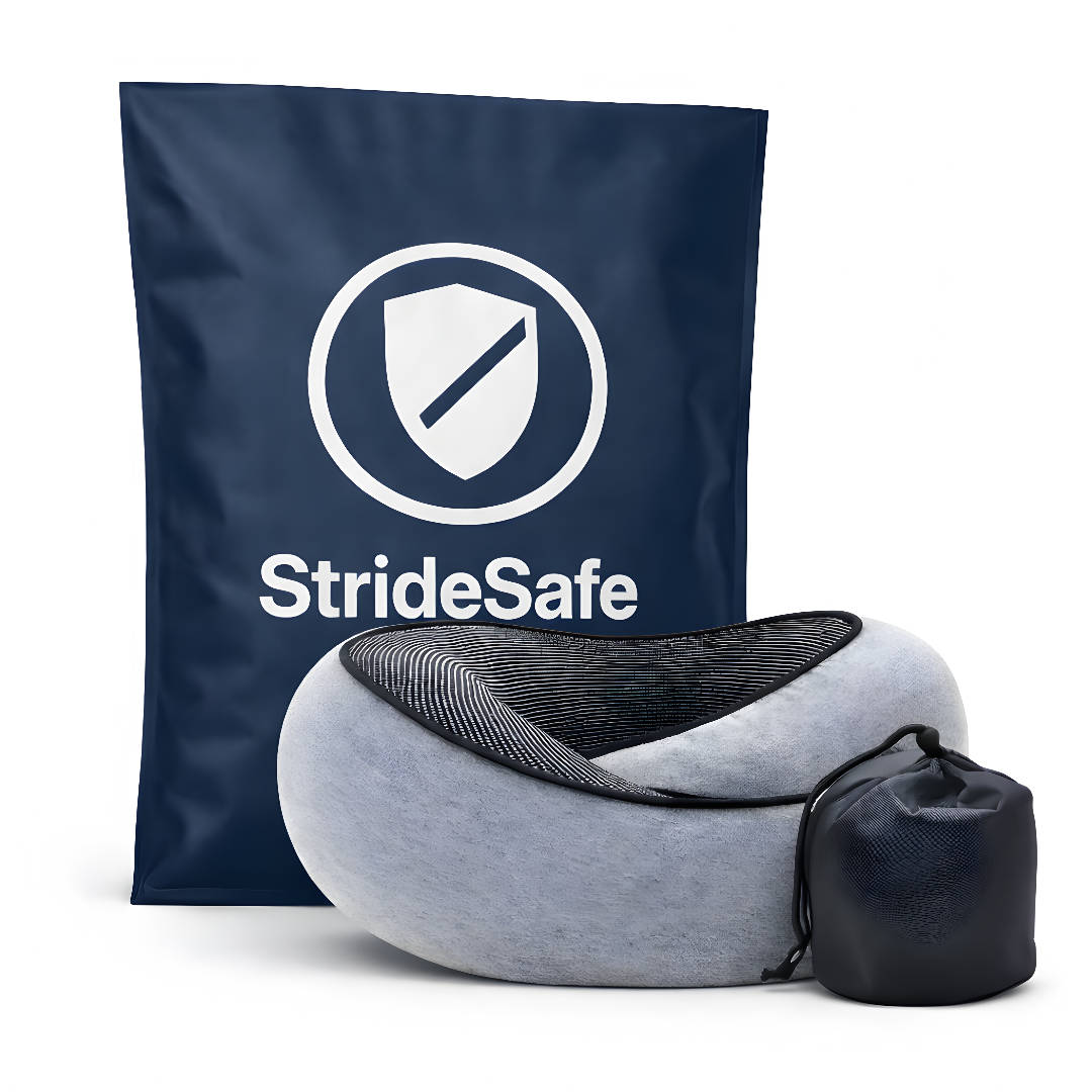 StrideSafe™ Nakkpute – Sov trygt og behagelig!