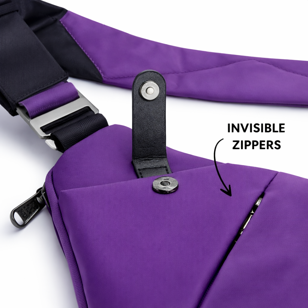 StrideSafe™ tyverisikret skulderveske