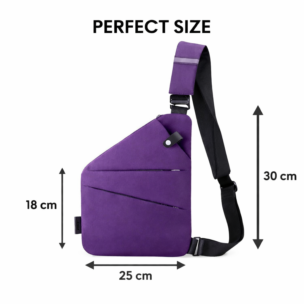 StrideSafe™ tyverisikret skulderveske