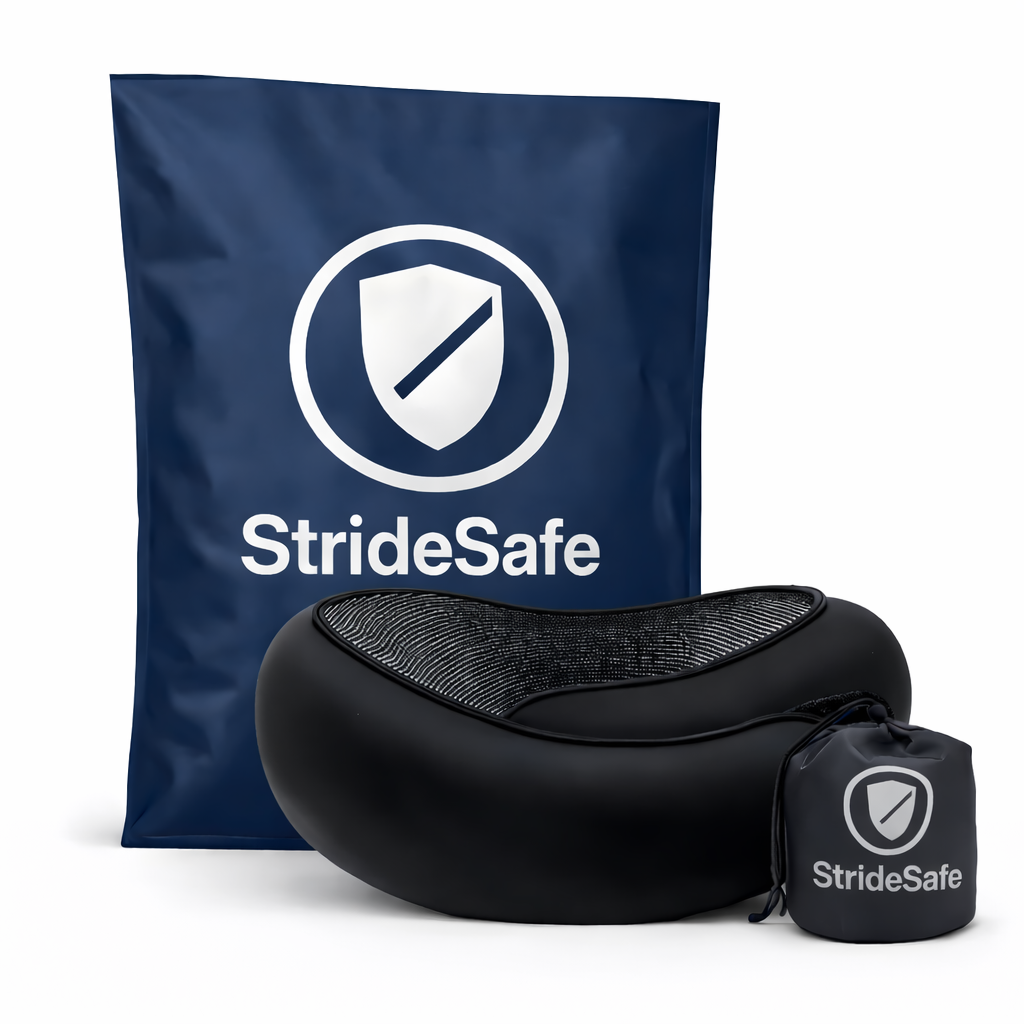 StrideSafe™ Nakkpute – Sov trygt og behagelig!
