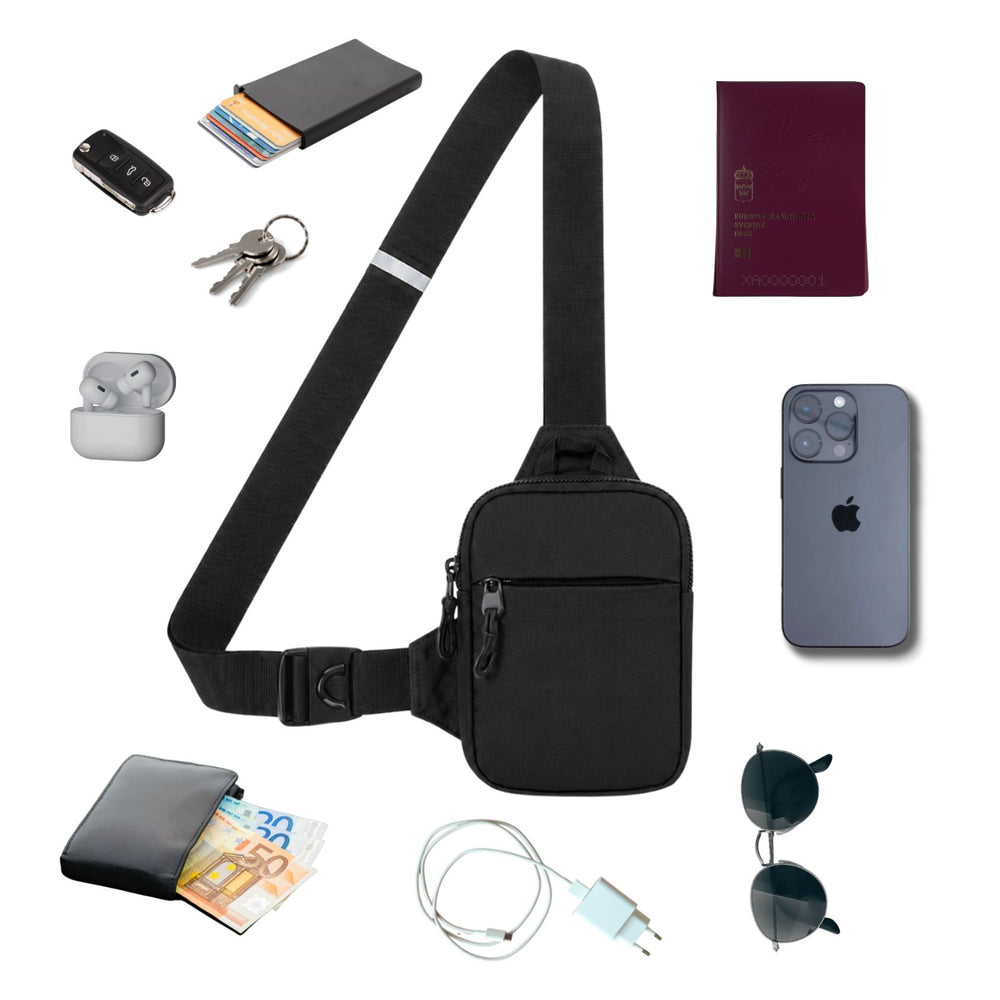 StrideSafe™ tyverisikker skulderveske