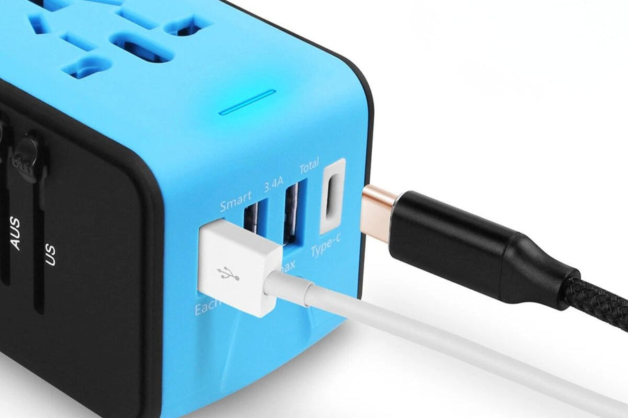 4 porter, 4 enheter – fra én stikkontakt 🔋